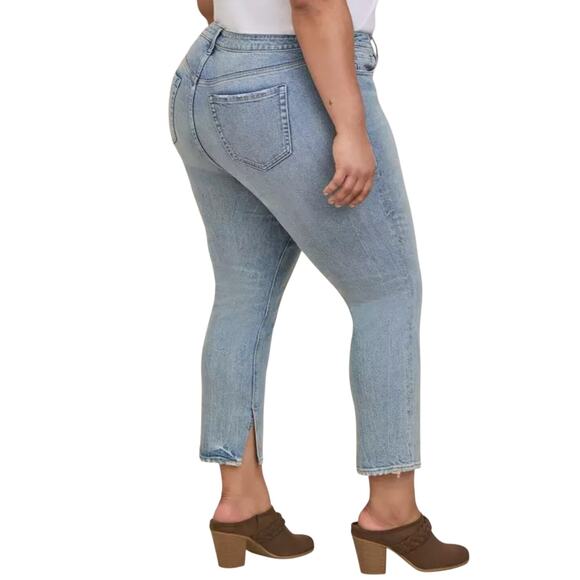 Torrid Mom Straight Vintage Stretch High-Rise Jean Size 20R - Picture 2 of 11